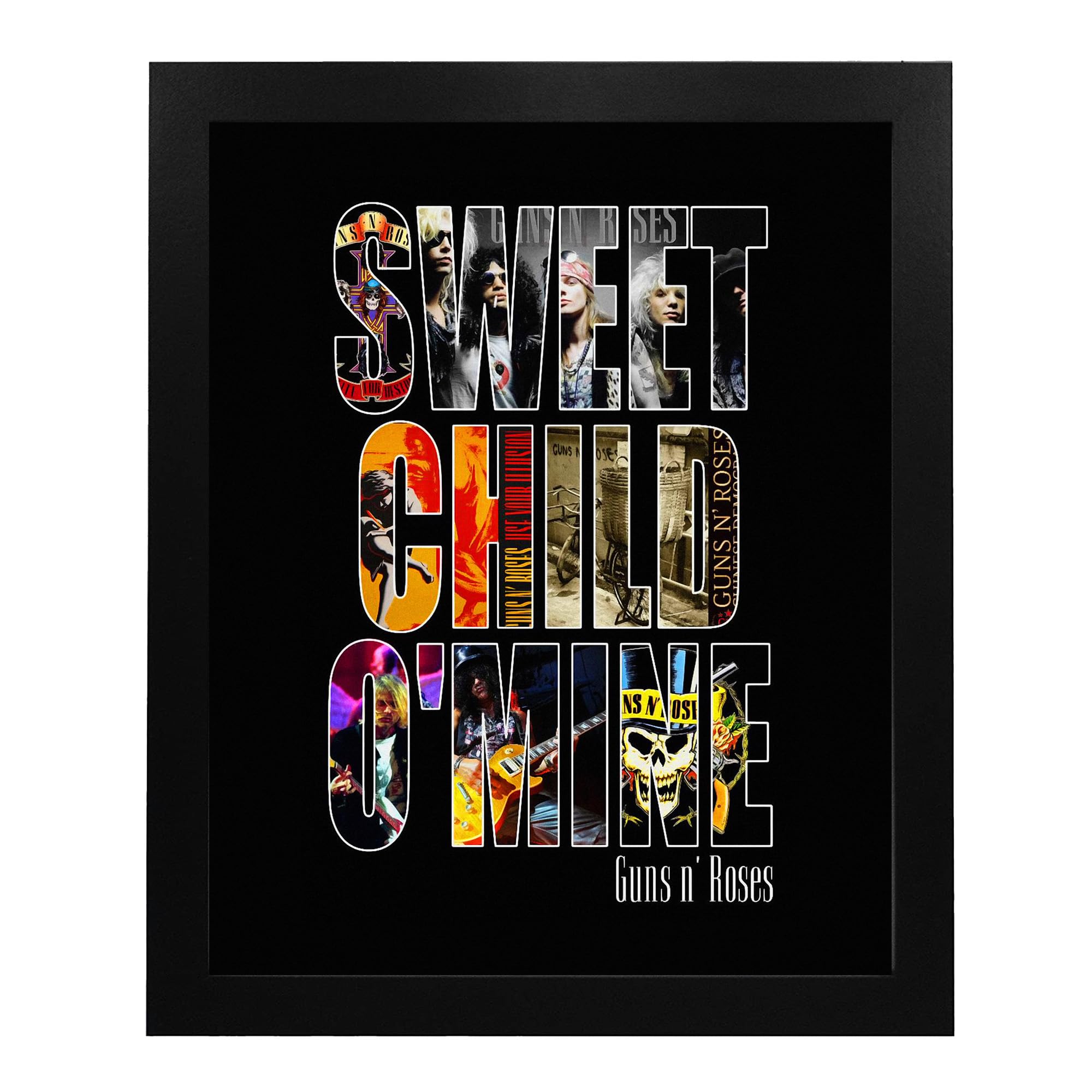 Amazon.com: Gun N Roses-Sweet Child O Mine Music Band Wall Art